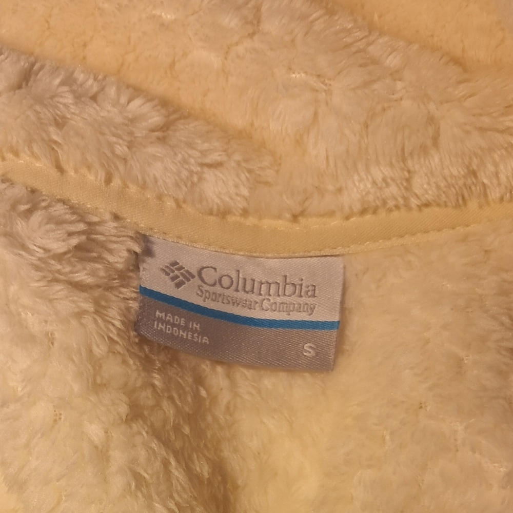 Columbia Soft Cream Fleece Jacket - Picture 2 of 2
